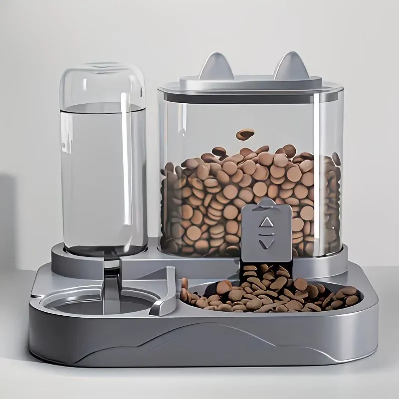 Distributeur utilisé lors d'un voyage avec un animal