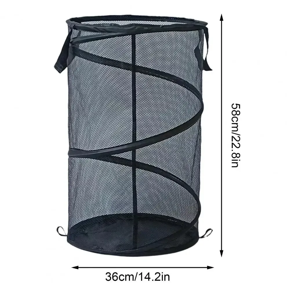 Panier à linge léger et spacieux avec poignée pour un accès facile, organisation pratique et respirant, polyvalent 2