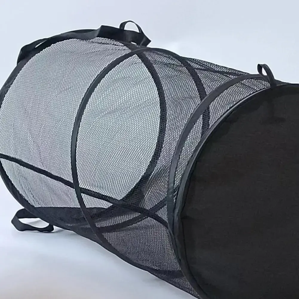 Panier à linge rangé