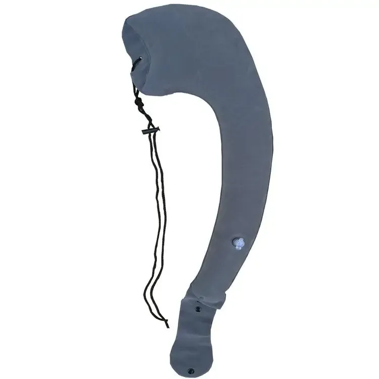 Oreiller de voyage gonflable pour le cou, conçu pour l'assise dans les voitures, avions et trains à grande vitesse 2