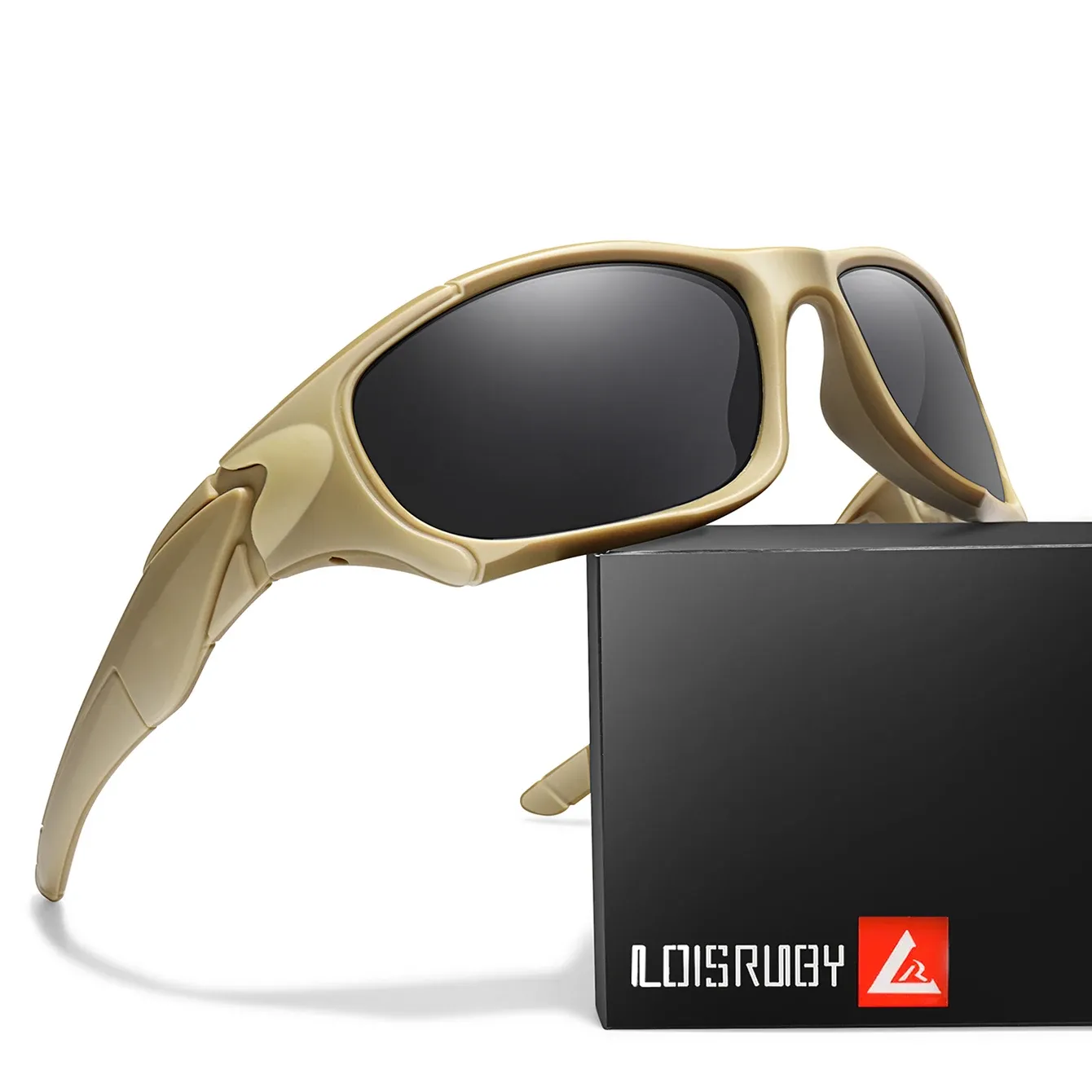 Lunettes de soleil polarisées de pêche pour hommes et femmes, à motif camouflage classique, avec protection UV pour la conduite, le cyclisme et la randonnée en plein air 3