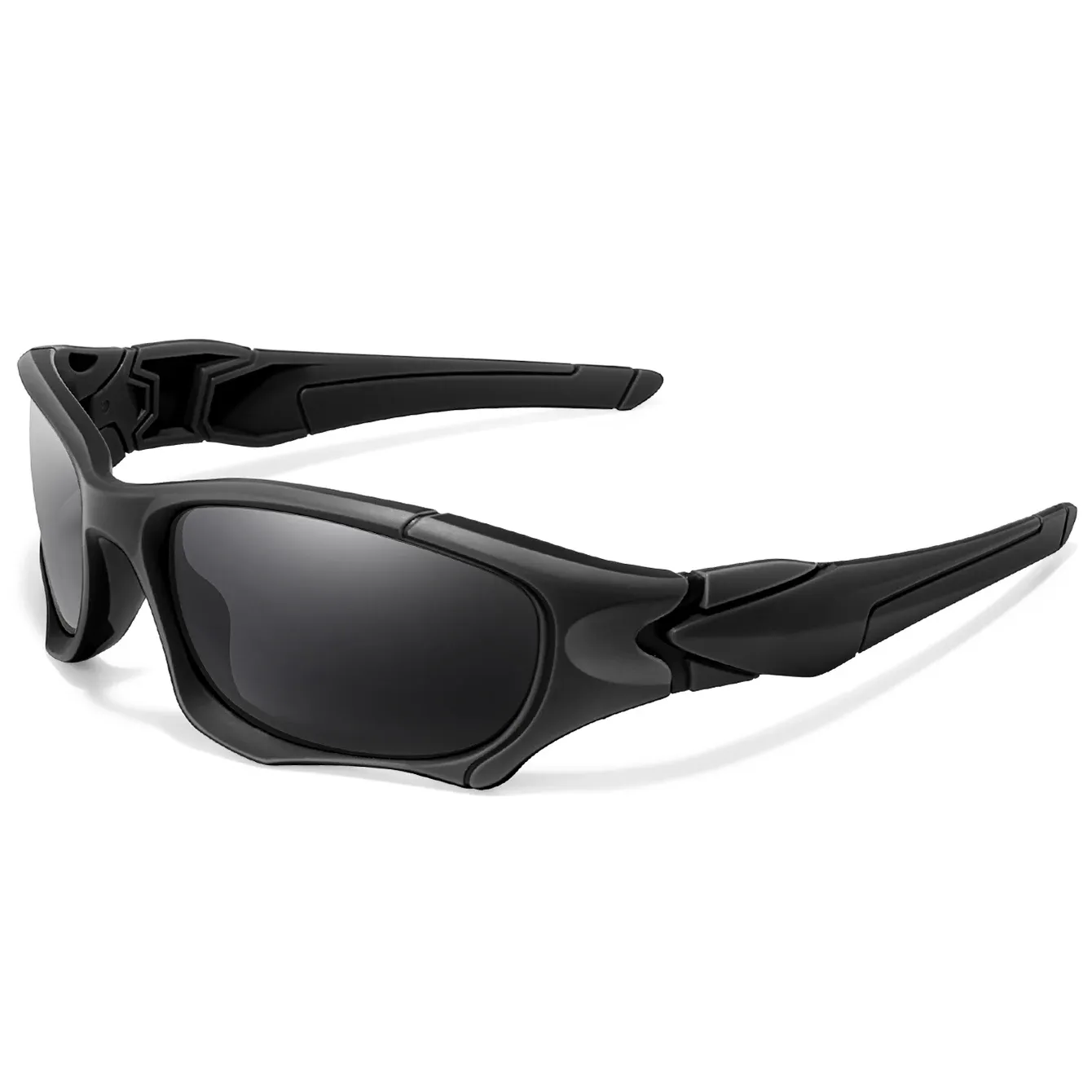 Lunettes de soleil polarisées de pêche pour hommes et femmes, à motif camouflage classique, avec protection UV pour la conduite, le cyclisme et la randonnée en plein air 10