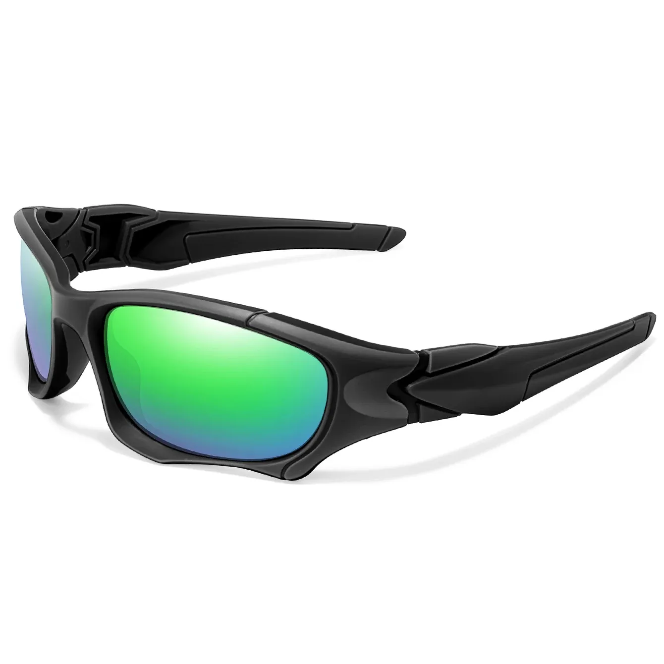 Lunettes de soleil polarisées de pêche pour hommes et femmes, à motif camouflage classique, avec protection UV pour la conduite, le cyclisme et la randonnée en plein air 7