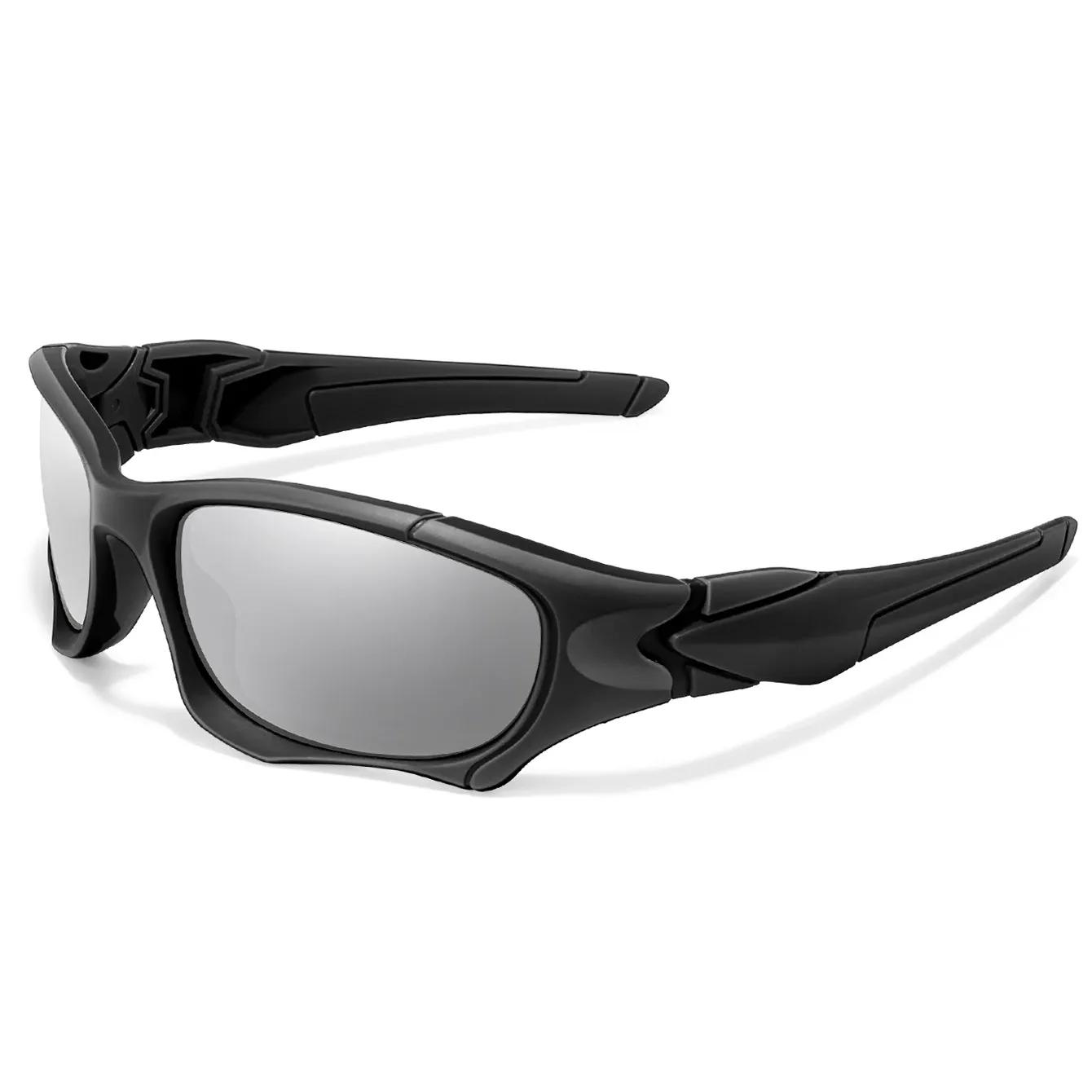 Lunettes de soleil polarisées de pêche pour hommes et femmes, à motif camouflage classique, avec protection UV pour la conduite, le cyclisme et la randonnée en plein air 16
