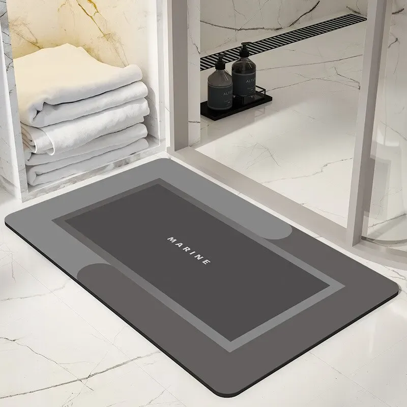Tapis de bain antidérapant au sol