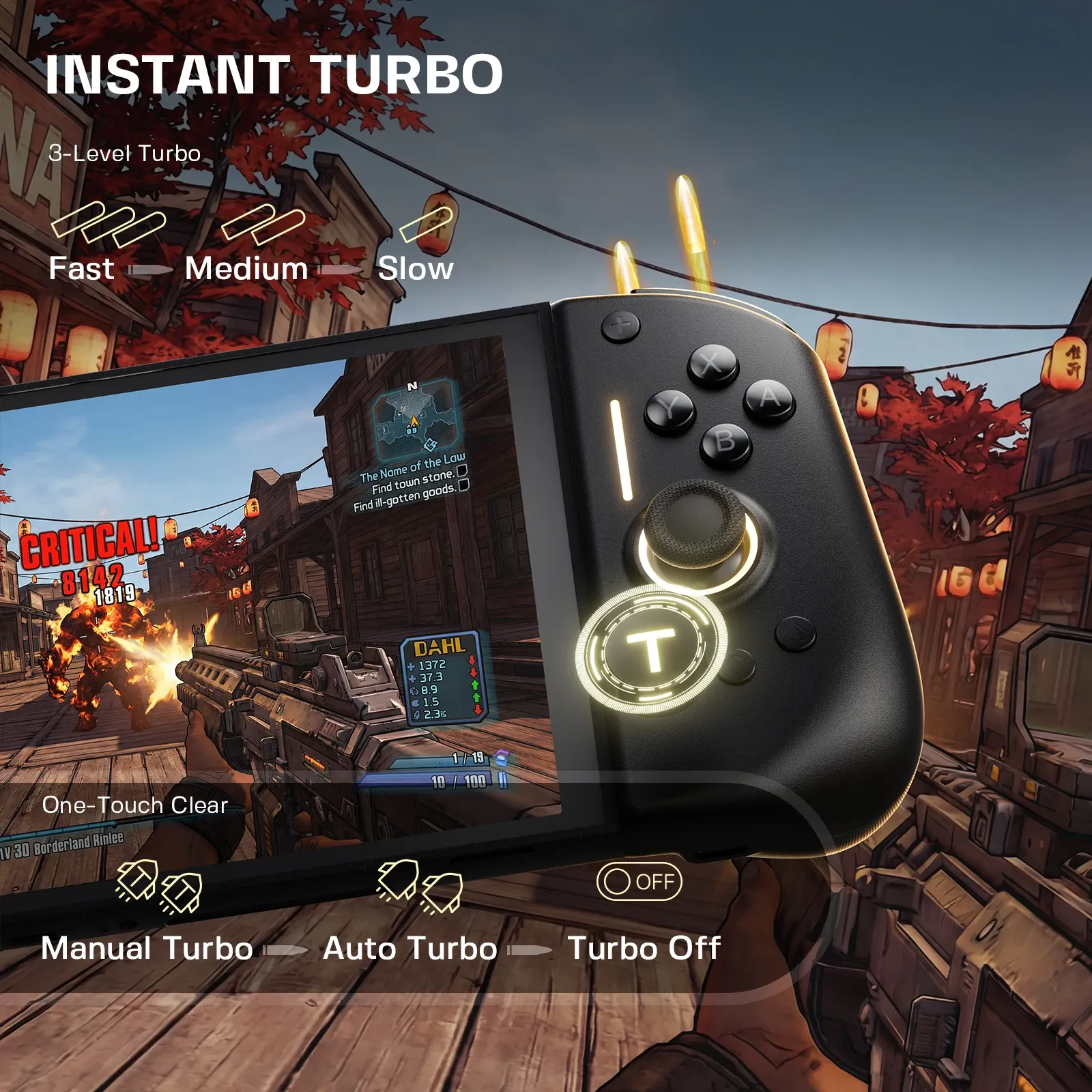 Finitions de la manette NYXI Hyperion 3