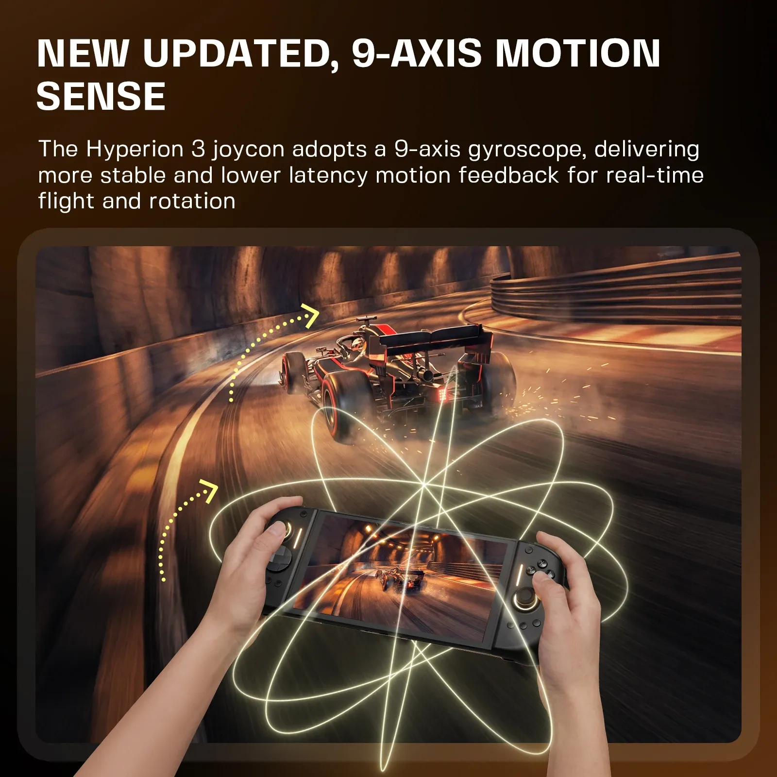 Manette NYXI Hyperion 3 en gros plan