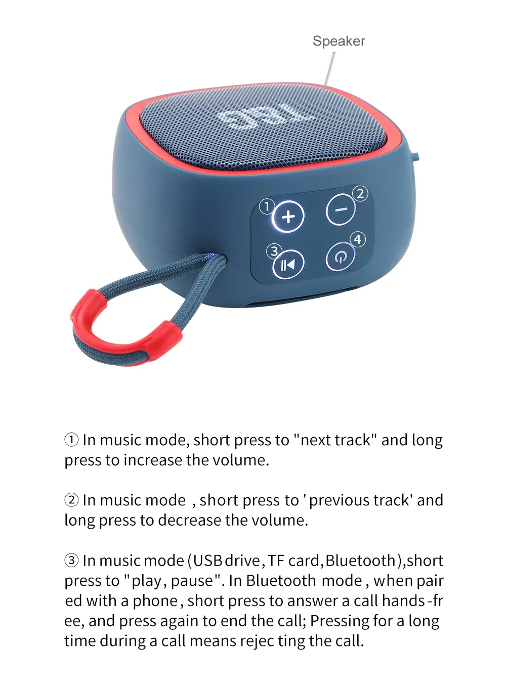 Enceinte en contexte d'utilisation quotidienne
