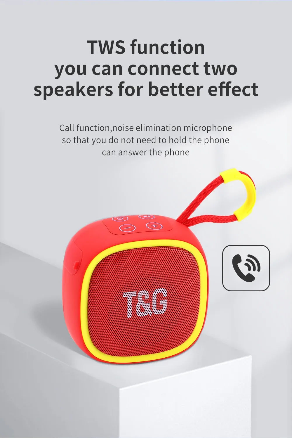 Enceinte en situation d'utilisation