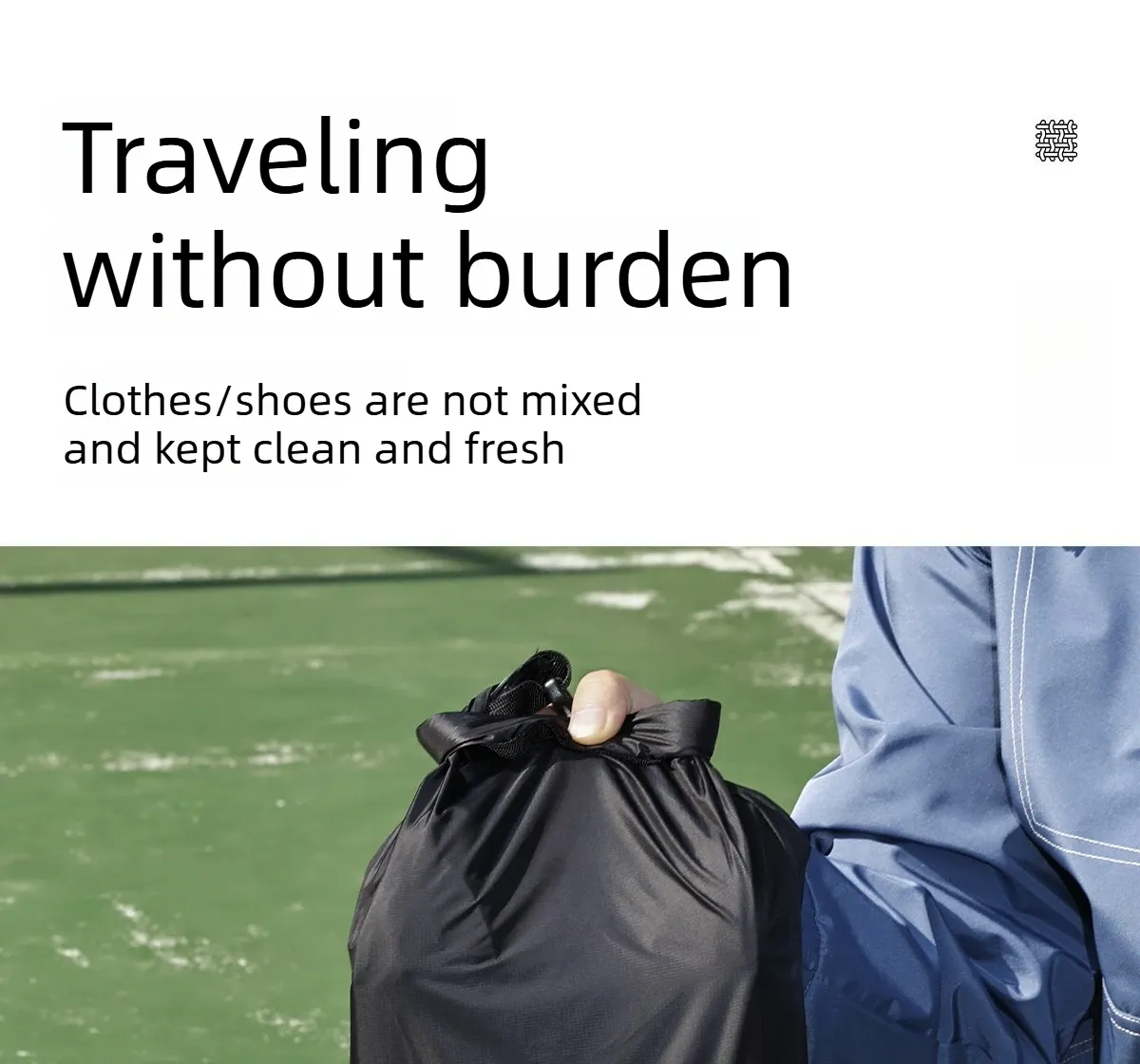 Organisateur de voyage pour chaussures