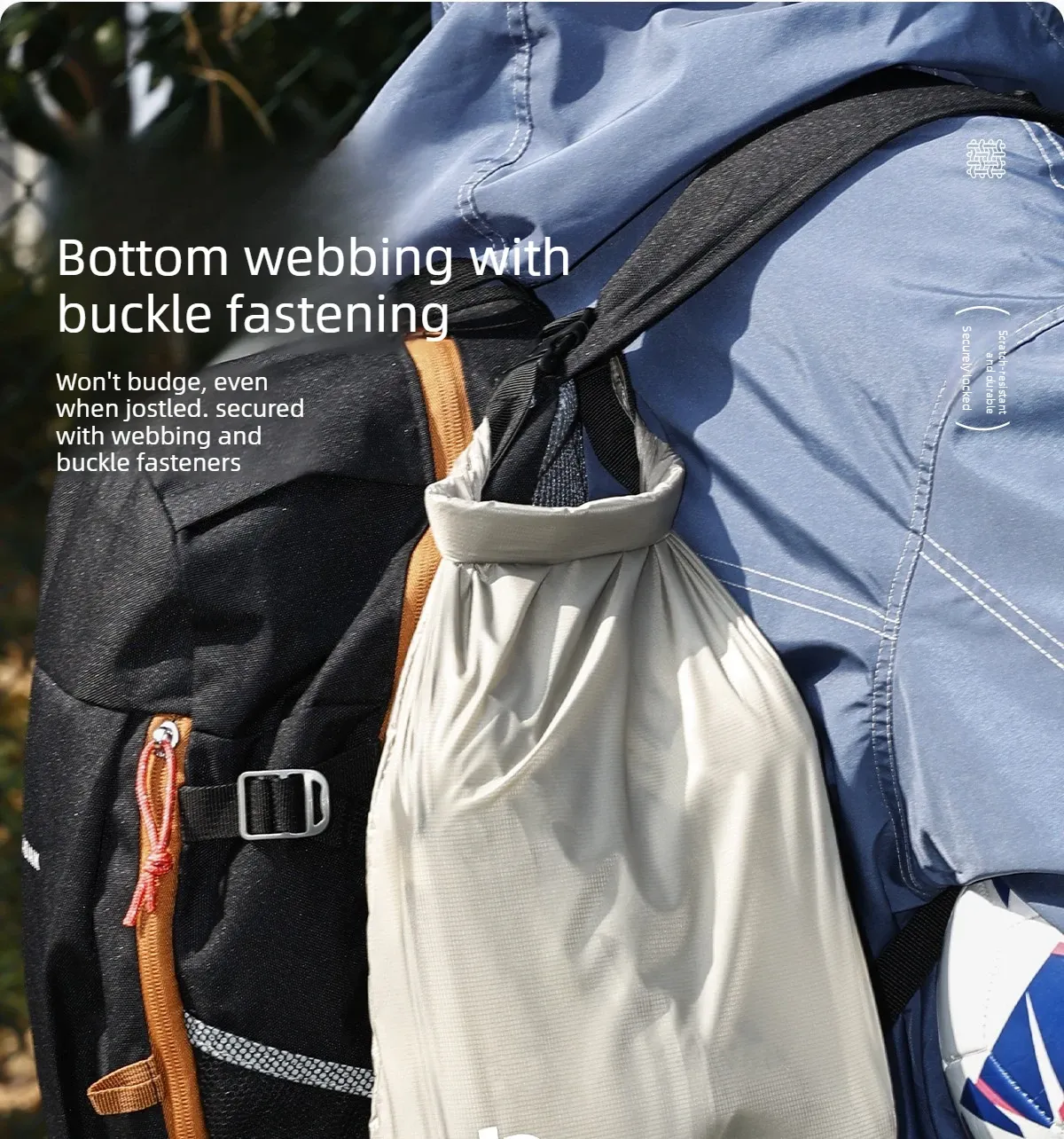 Sac de rangement pour chaussures de randonnée
