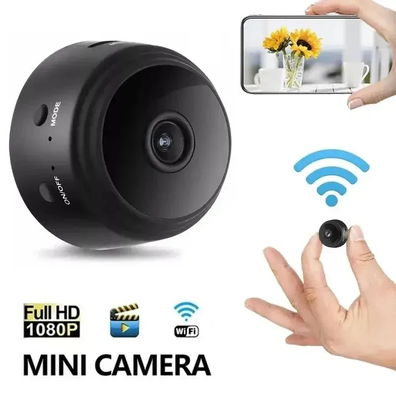Mini caméra WiFi A9, caméra de sécurité sans fil, caméra de surveillance pour maison connectée 6