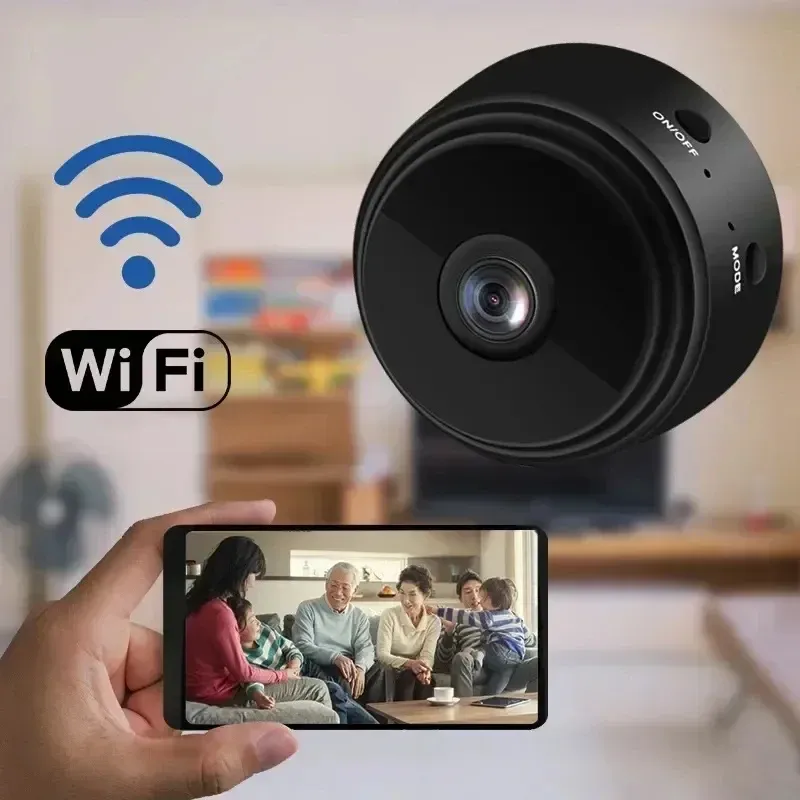 Mini caméra WiFi A9 vue d'ensemble