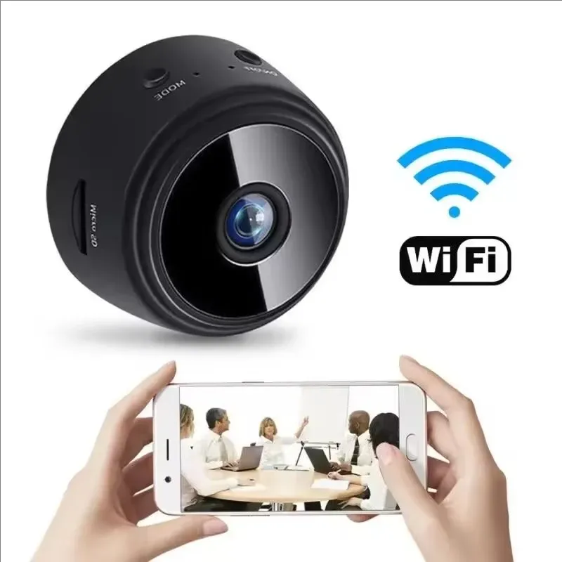 Mini caméra WiFi A9, caméra de sécurité sans fil, caméra de surveillance pour maison connectée 7
