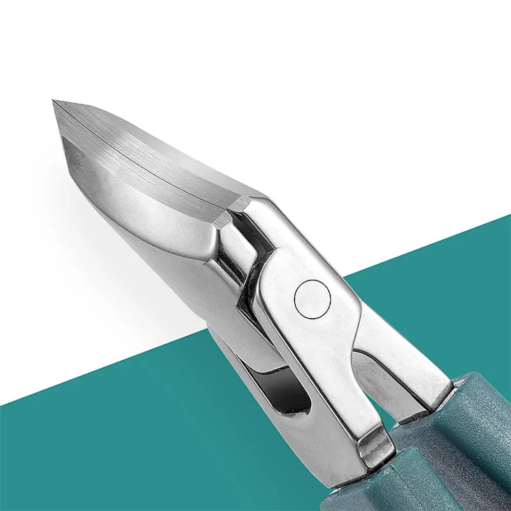 Coupe-ongles professionnel à bord incliné et bec d'aigle, anti-éclaboussures, pour ongles incarnés, 25 6