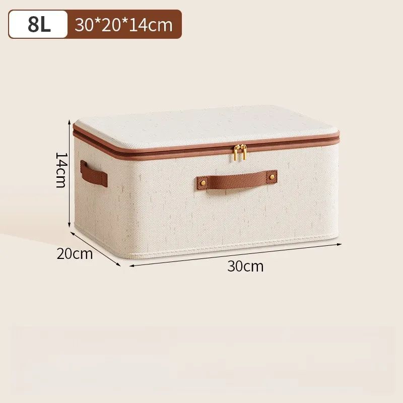 Boîte de rangement pliable, ambiance de chambre