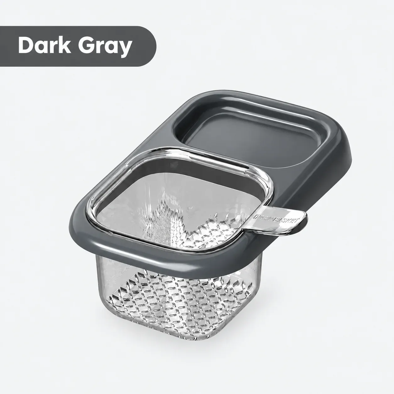 Panier filtre amovible pour évier de cuisine avec collecteur de déchets alimentaires et passoire pour légumes et fruits 7