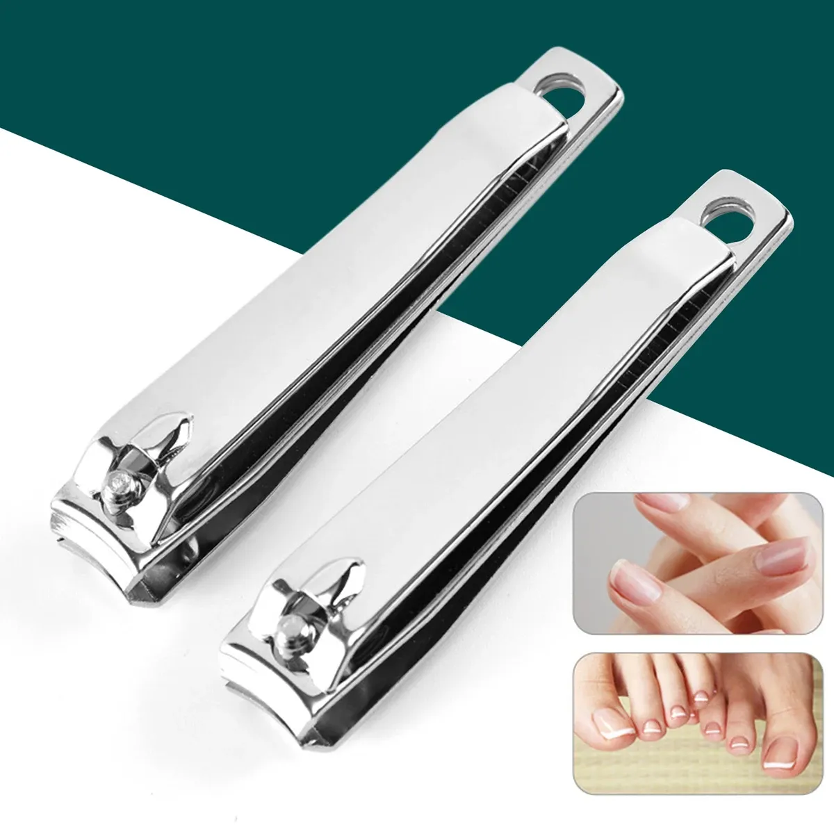 Coupe-ongles en acier inoxydable, vue d'ensemble