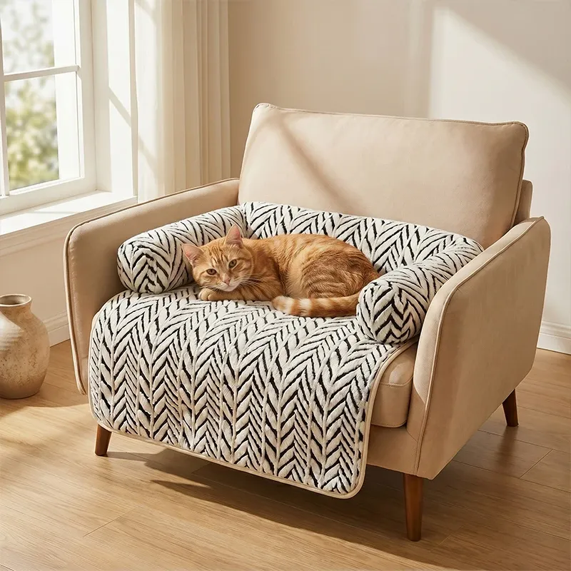 Tapis moelleux pour animaux de compagnie