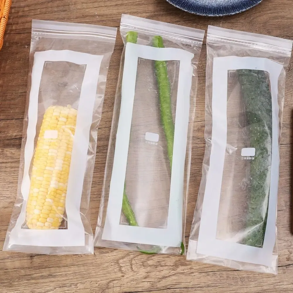 Sacs de scellage alimentaires, vue détaillée