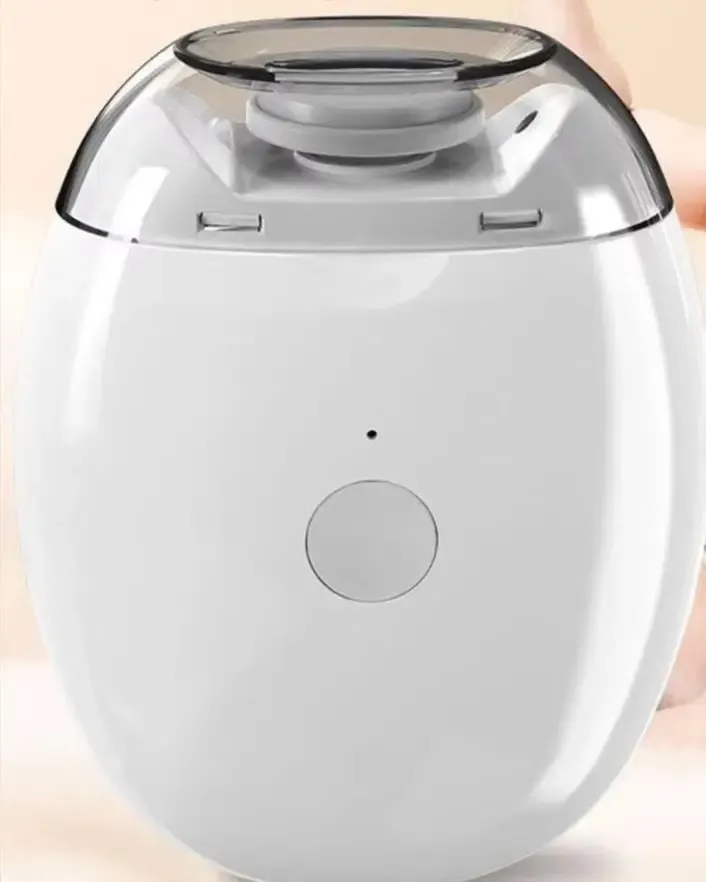 Ponceuse électrique 2-en-1 à LED et coupe-ongles automatique pour bébés, enfants et adultes 2