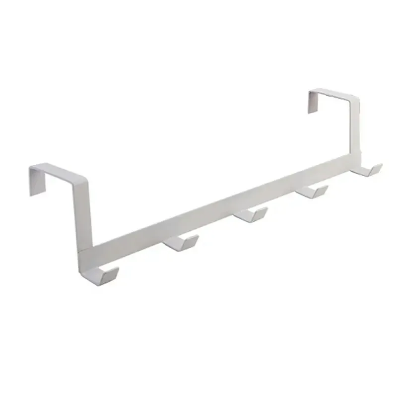 Crochets de porte pour salle de bain et cuisine, lot de 5, porte-manteaux et porte-serviettes - Image 1