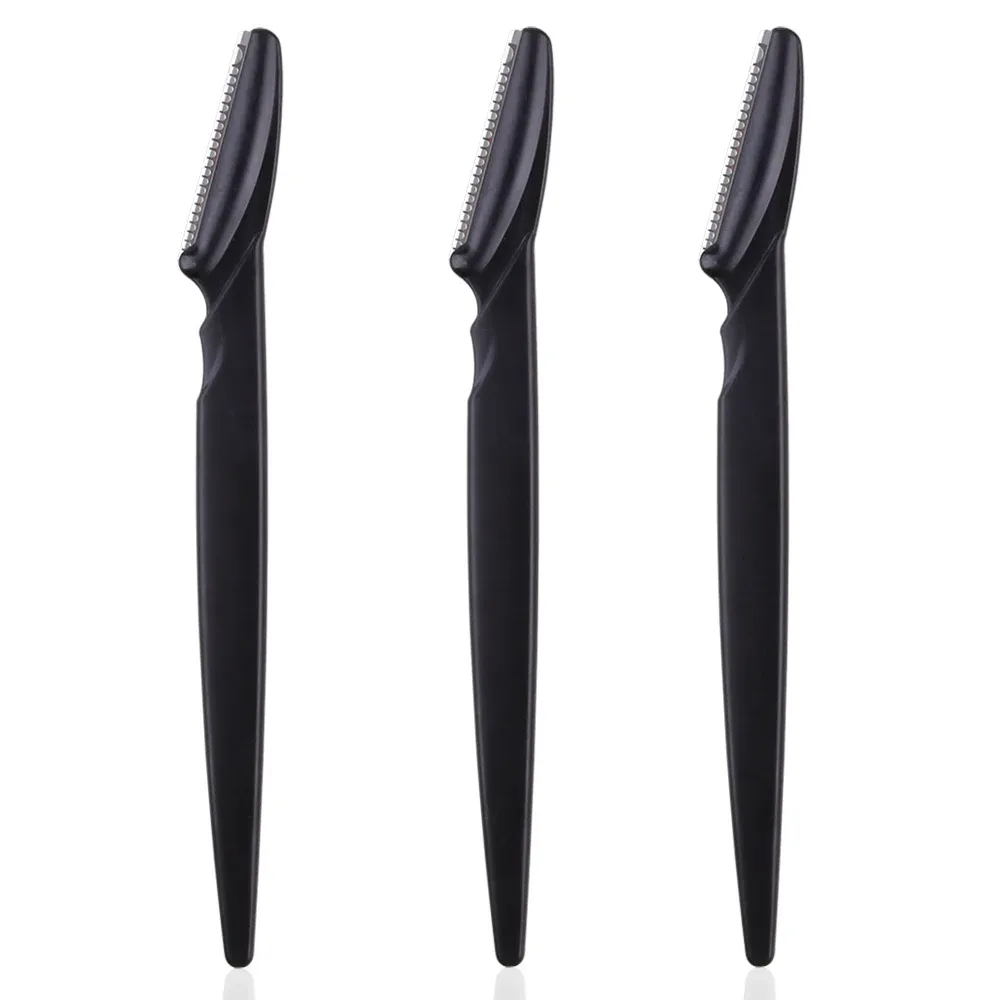 Rasoir à sourcils portable, lot de 3, 4 ou 10 pièces, lames de précision pour le visage, épilation sûre et soignée pour femme, outil de maquillage 11