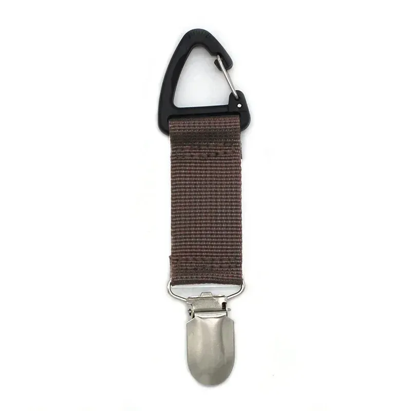 Clip de sac portable pour chapeau de paille, organisateur de gants multi-usage pour activités de plein air 12