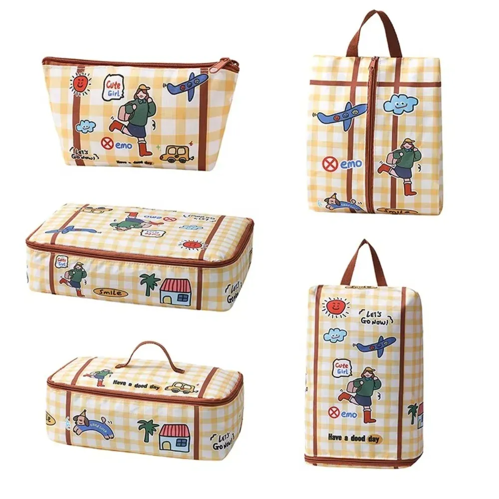 Trousse de rangement de voyage, en situation