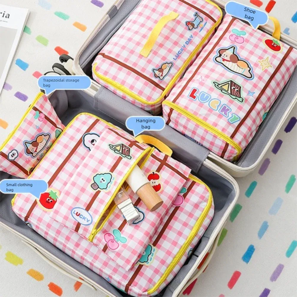 Trousse de rangement de voyage, détail des compartiments