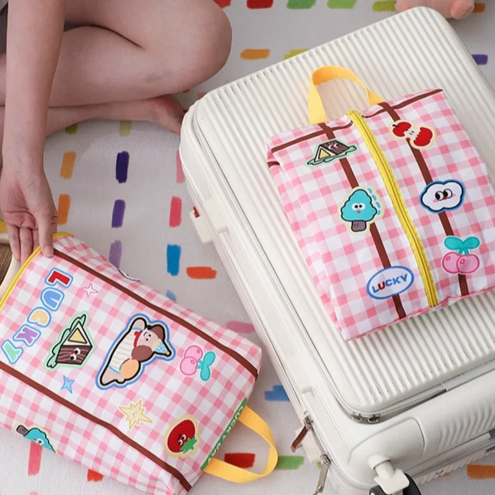 Trousse de rangement de voyage, ouverture large