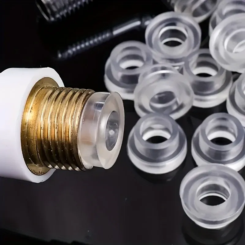 Détail des rondelles d'étanchéité en silicone