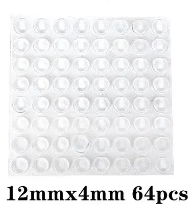 Butée de porte en silicone, protection murale, coussin en caoutchouc pour placard de cuisine, tampon amortisseur auto-adhésif, quincaillerie pour meubles 9