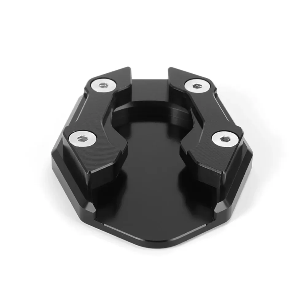 Repose-pied latéral universel pour moto en aluminium, vue d'ensemble