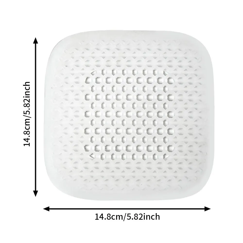 Bouchon de vidange de sol en silicone, crépine filtrante pour évier de cuisine, couvercle filtrant pour vidange de douche et de baignoire 9