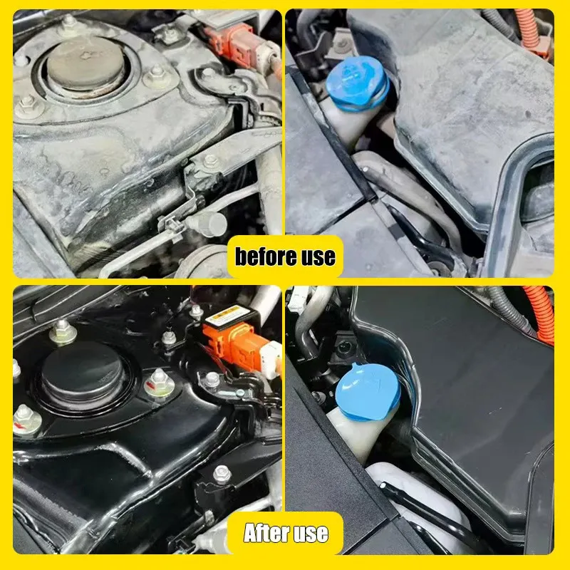 Agent de nettoyage pour compartiment moteur, dégraissant sans rinçage, élimination en profondeur de la rouille et nettoyage. 5