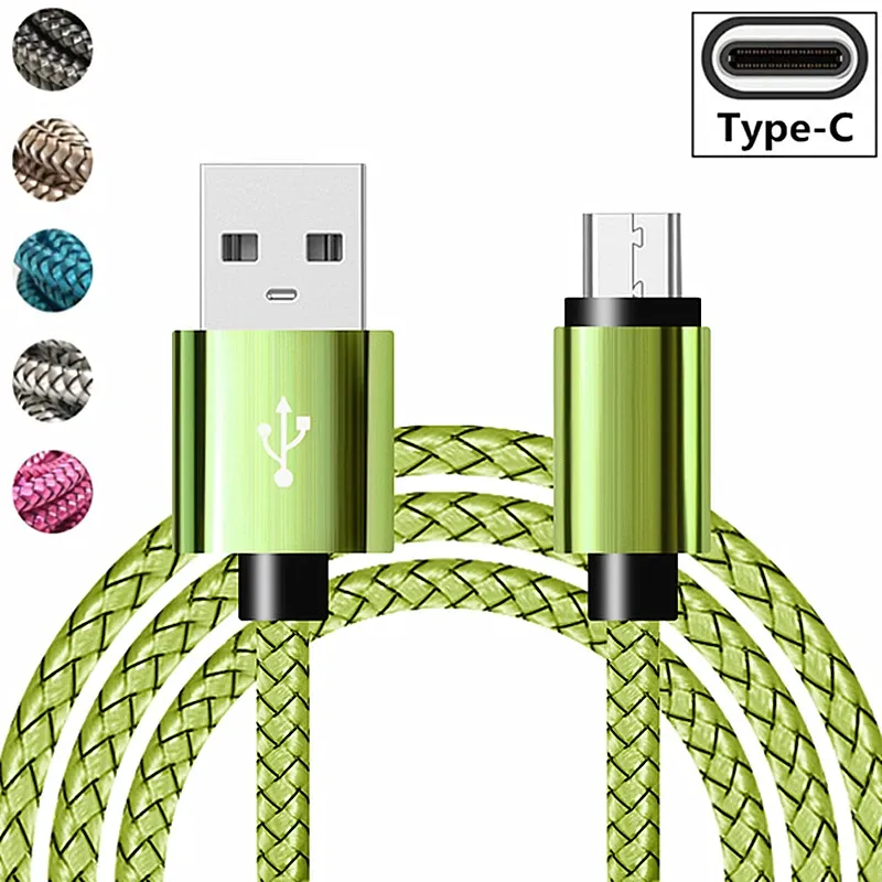 Câble USB Type-C à Recharge Rapide pour Samsung Galaxy A51, A71, A50, S10, S21 et Autres Modèles – 2 m / 3 m