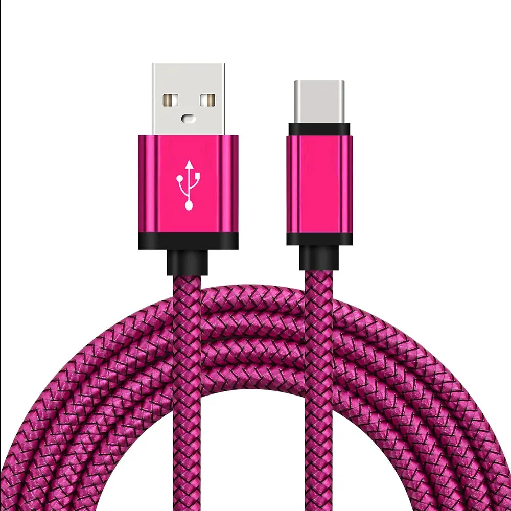 Câble USB Type-C à Recharge Rapide pour Samsung Galaxy A51, A71, A50, S10, S21 et Autres Modèles – 2 m / 3 m 6