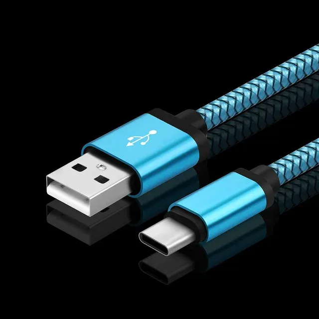 Câble USB Type-C à Recharge Rapide pour Samsung Galaxy A51, A71, A50, S10, S21 et Autres Modèles – 2 m / 3 m 8
