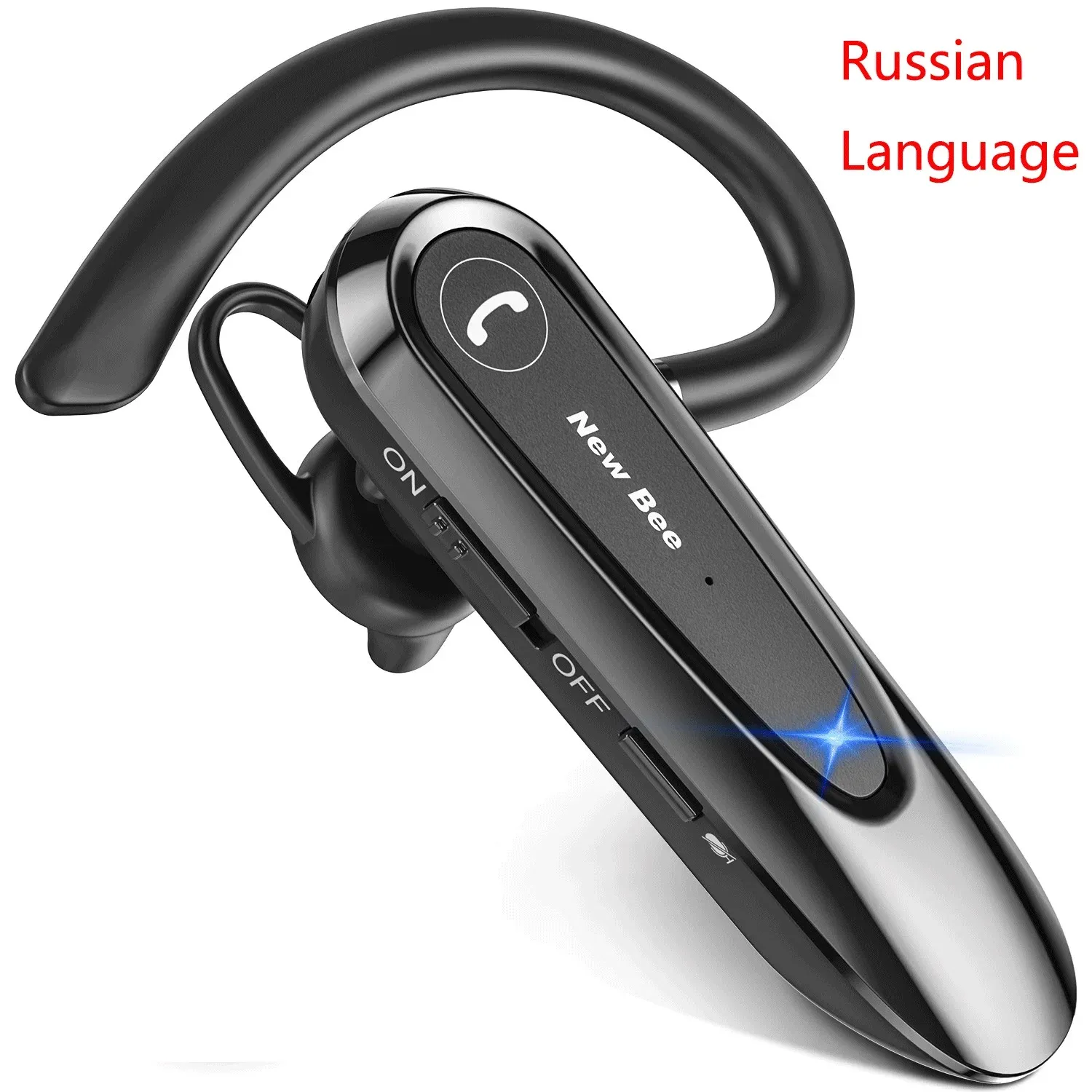 Casque Bluetooth sans fil Bee B45 avec double micro, réduction de bruit CVC 8.0 et écouteurs pour la conduite 10