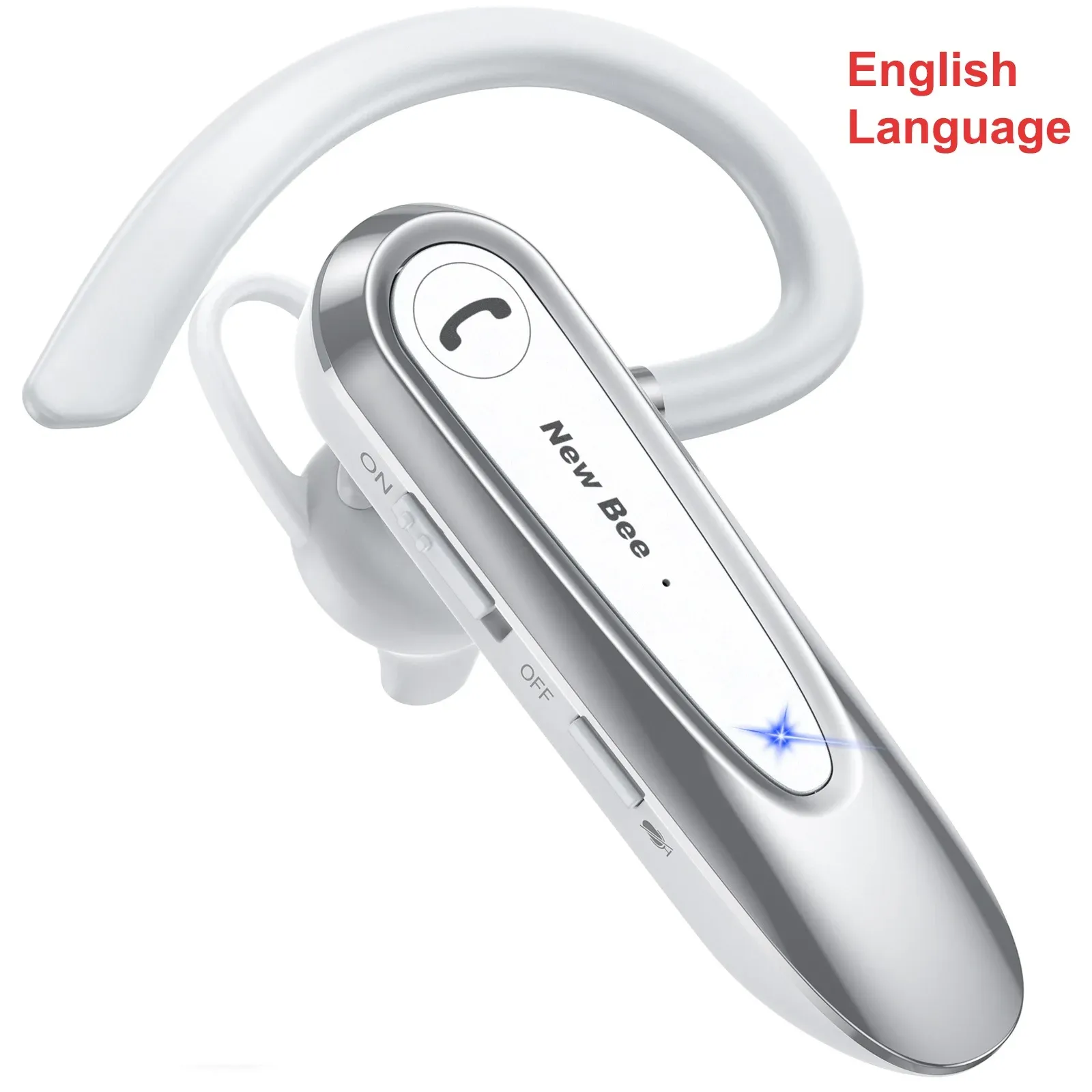 Casque Bluetooth sans fil Bee B45 avec double micro, réduction de bruit CVC 8.0 et écouteurs pour la conduite 15