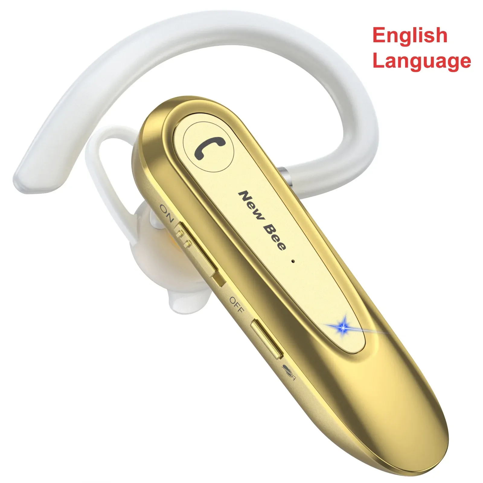Casque Bluetooth sans fil Bee B45 avec double micro, réduction de bruit CVC 8.0 et écouteurs pour la conduite 13
