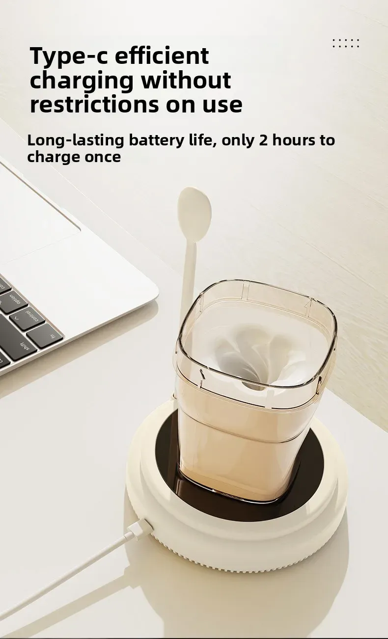 Port de recharge USB de la tasse