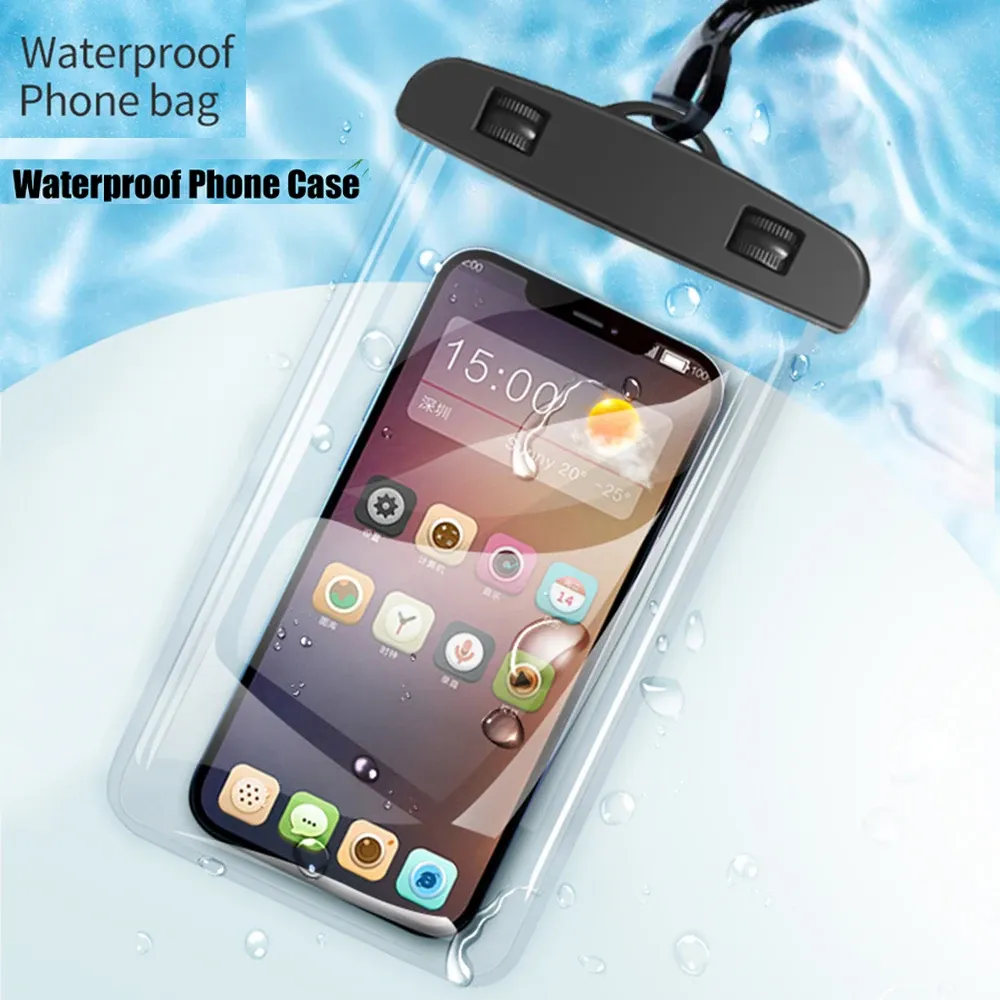 Pochette étanche universelle pour iPhone : protection sous-marine et natation