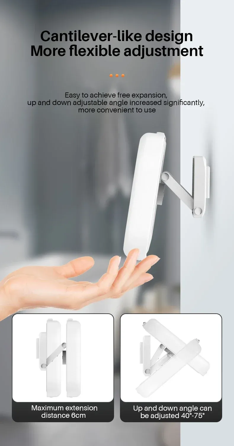 Support téléphone étanche dans la salle de bain