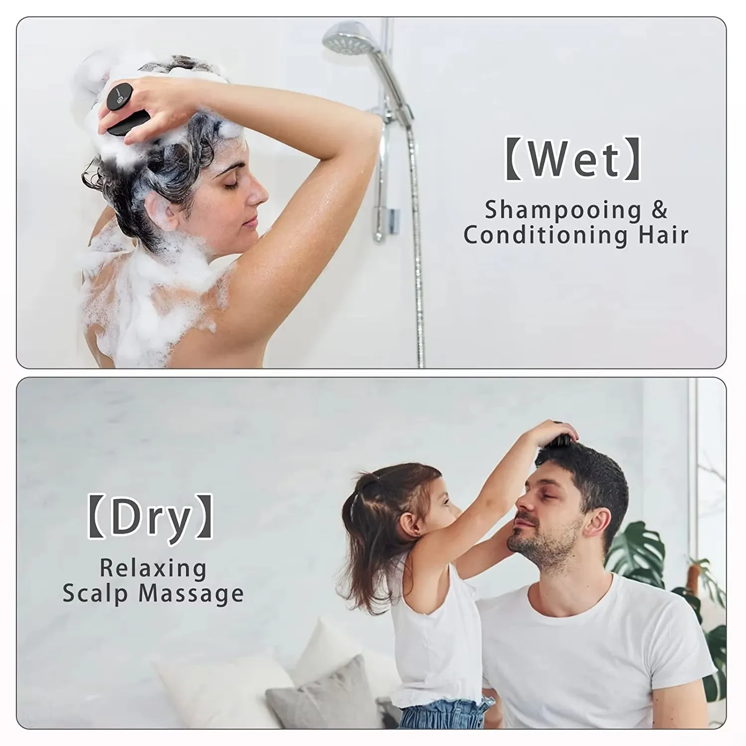 Brosse en silicone, utilisation