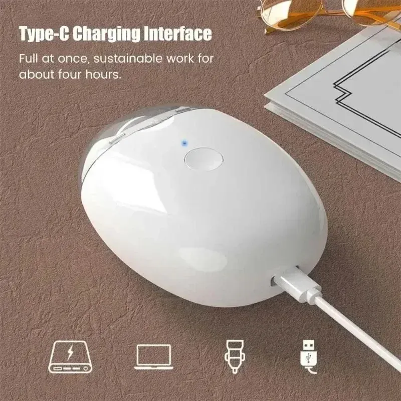 Coupe-ongles électrique 2 en 1 avec lumière LED et lime automatique pour bébé et adulte 6