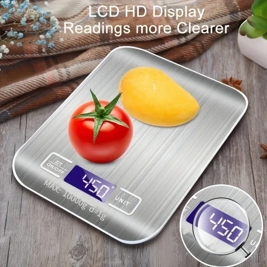 Balance électronique de précision pour pâtisserie, capacité 10 kg, graduation 1 g 2