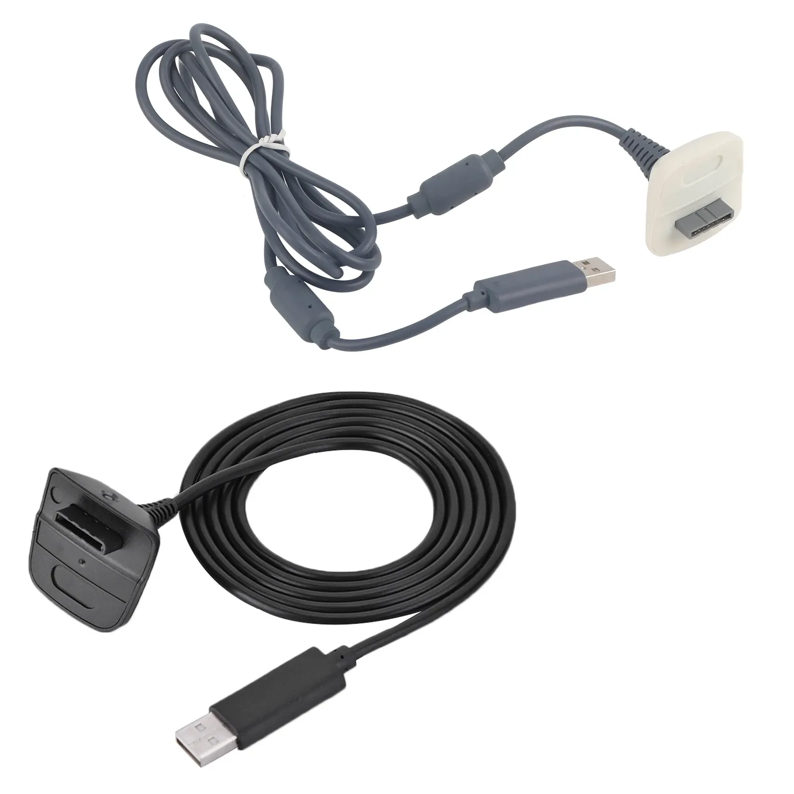 Chargeur USB pour manette sans fil Xbox 360 Microsoft avec câble de charge rapide 6