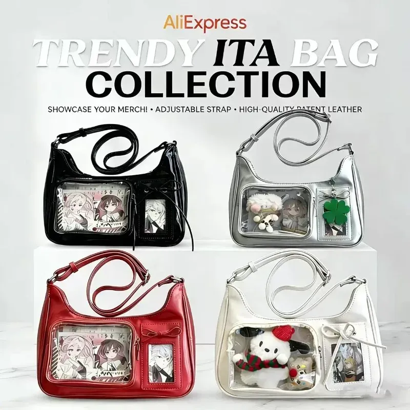 Sac à bandoulière Y2K style Harajuku pour femme 6